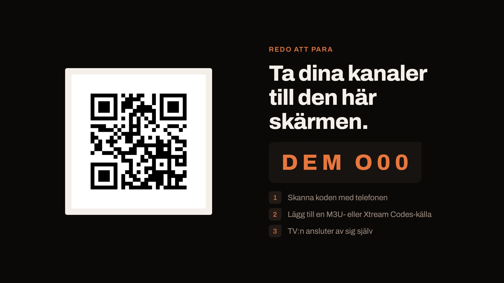FlowStreams parkoppling med inaktiv demokod
